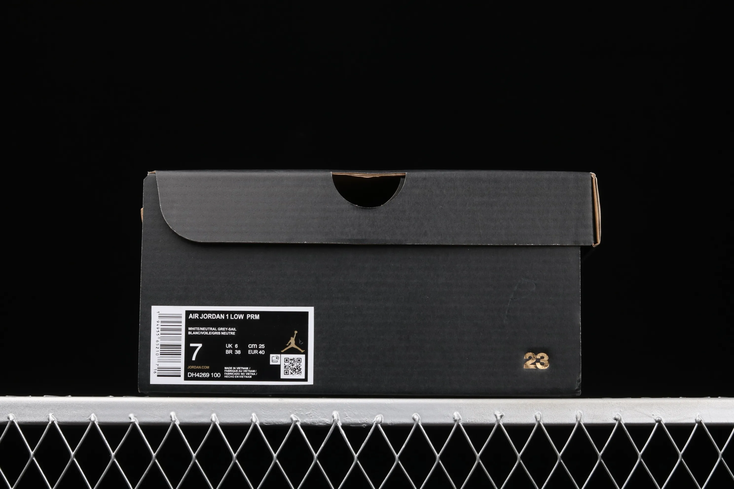 All categories Air Jordan Jordan series basketball shoes Air Jordan 1 Low Air Jordan 1 Low Prm "Elephant Print" AJ1 Joe 1 low white gray crackle pattern DH4269-100